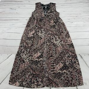 Soprano Top Size Small Sheer Wrap Embroidered Used